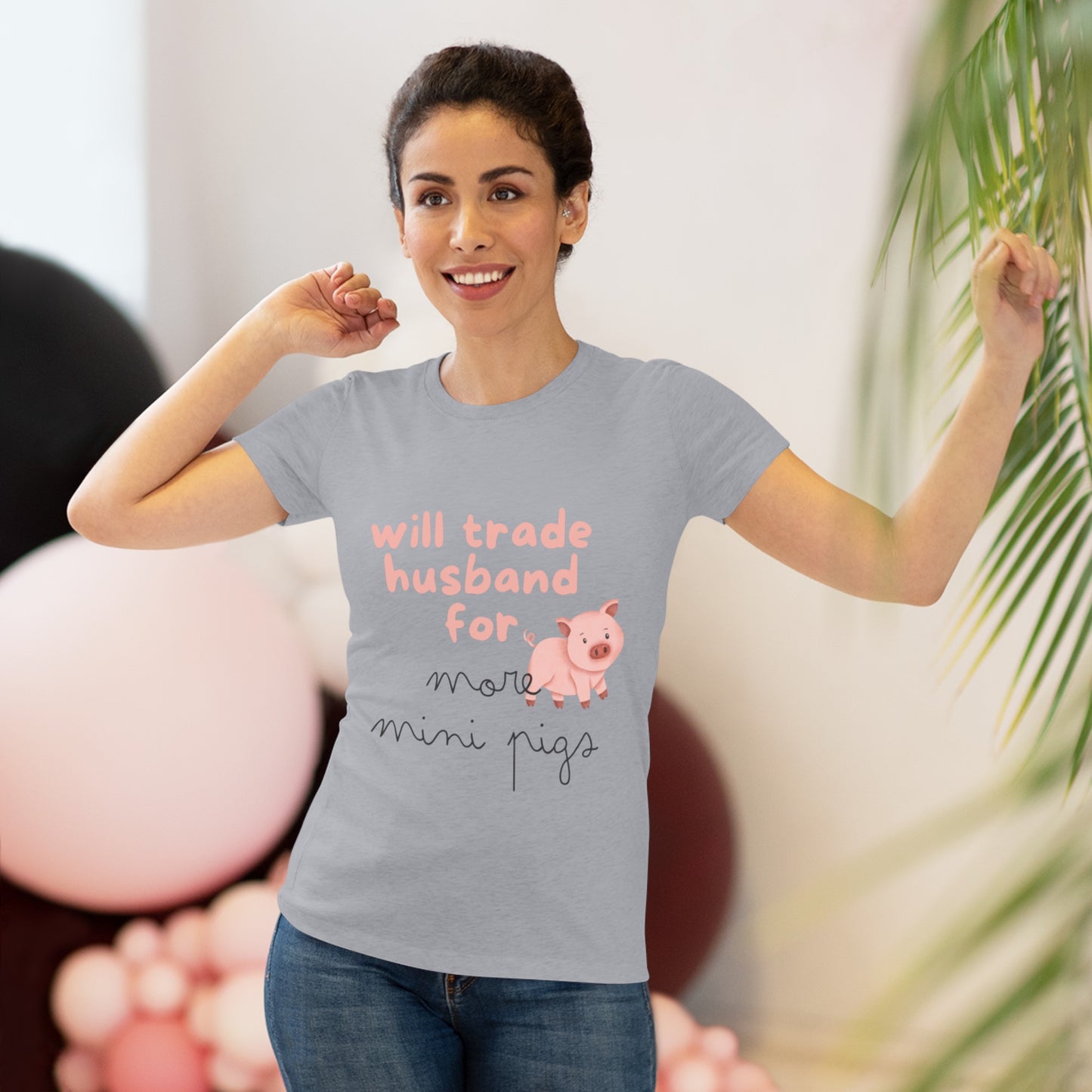Will trade husband for mini pig T-Shirt