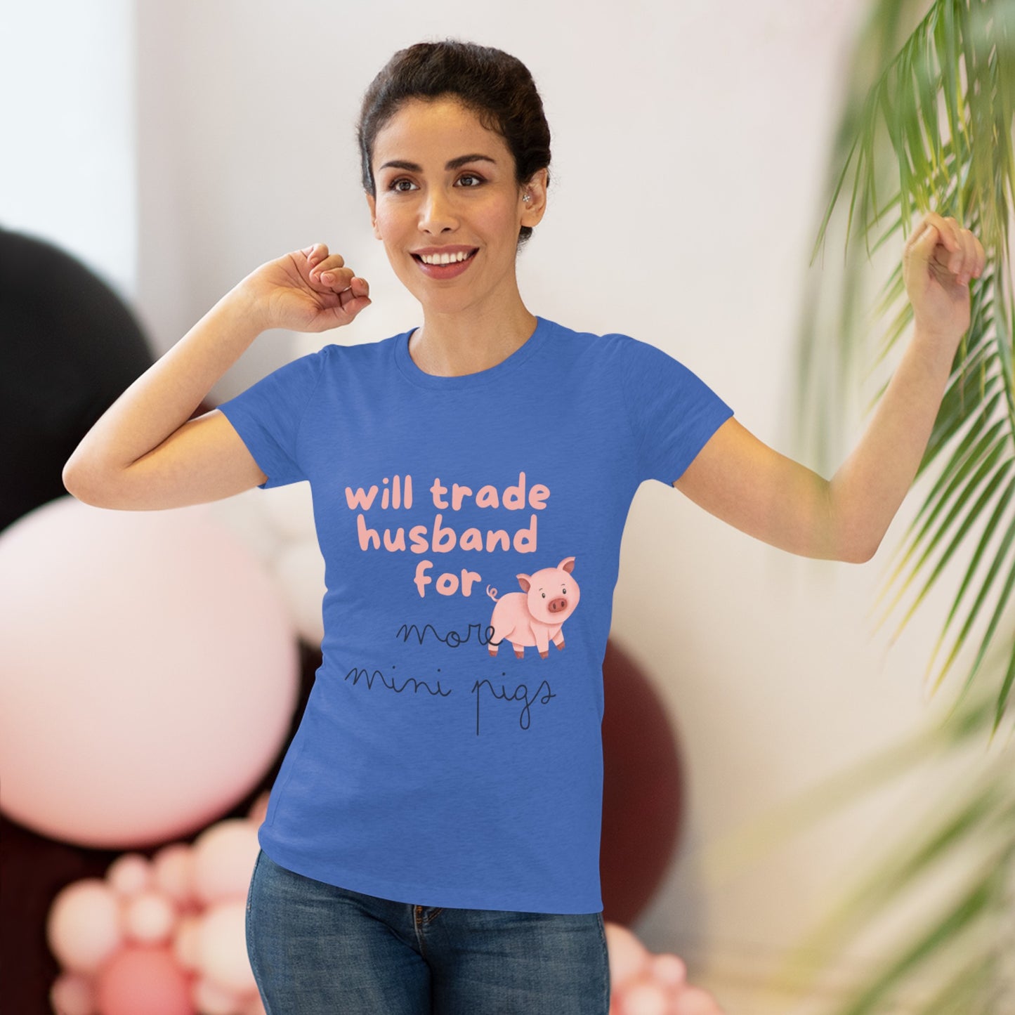Will trade husband for mini pig T-Shirt