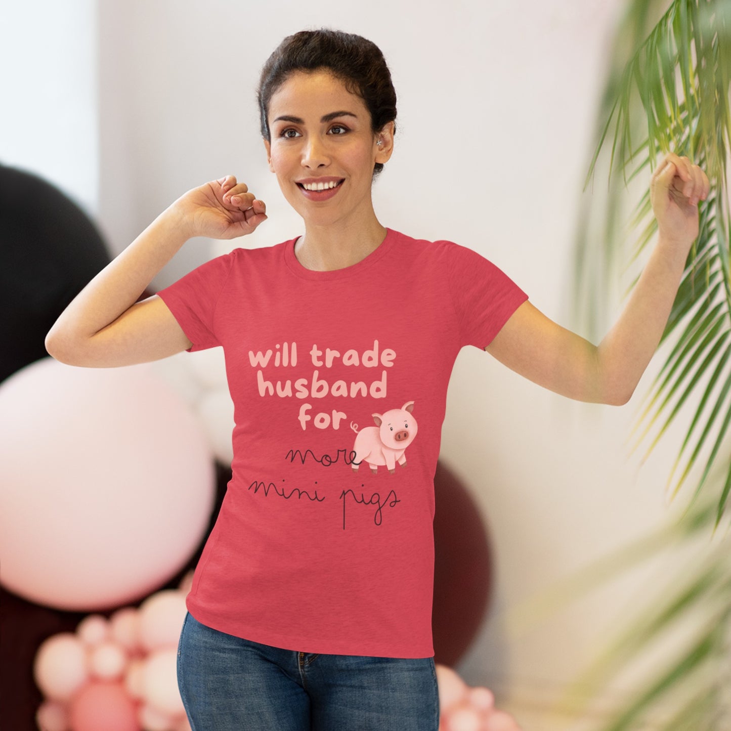 Will trade husband for mini pig T-Shirt
