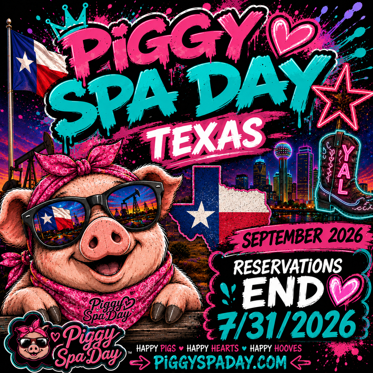 Texas September 2025 closes 7/31/2026