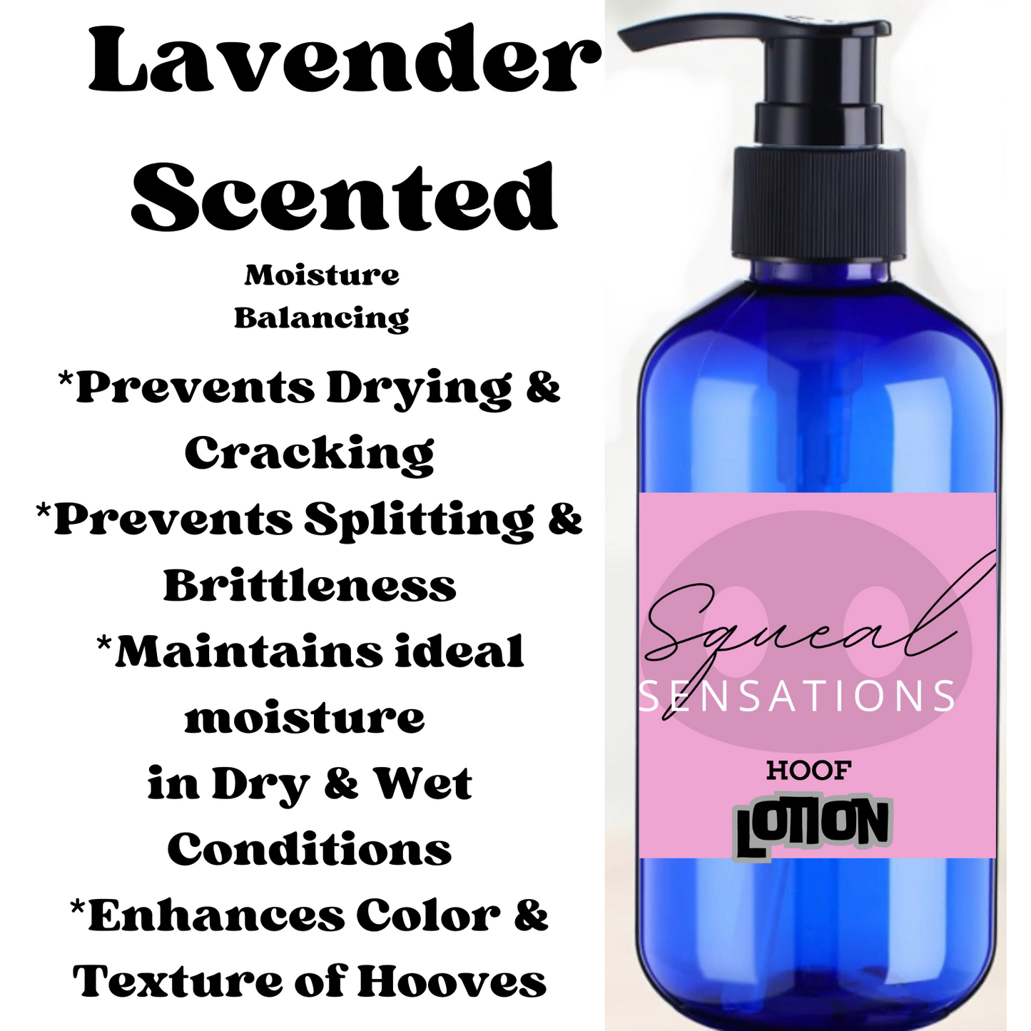 Squeal Sensations Lavender Scented Hoof Lotion
