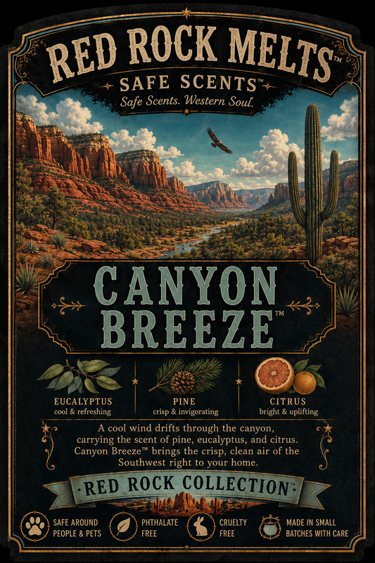 Red Rock Melts™ Safe Scents- Canyon Breeze