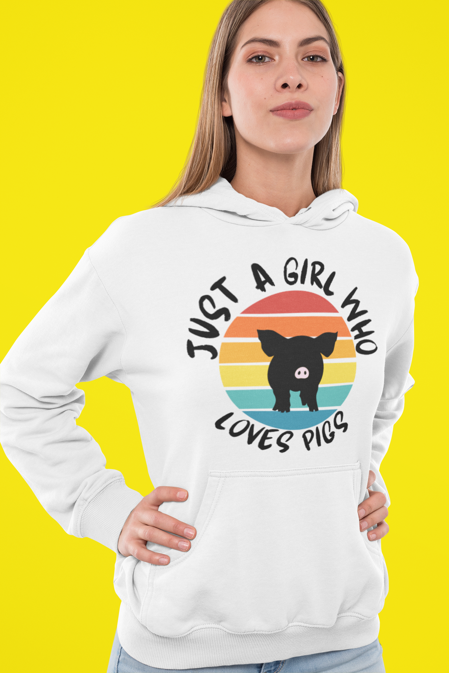 Just a girl that loves pigs T-shirt or Hoodie