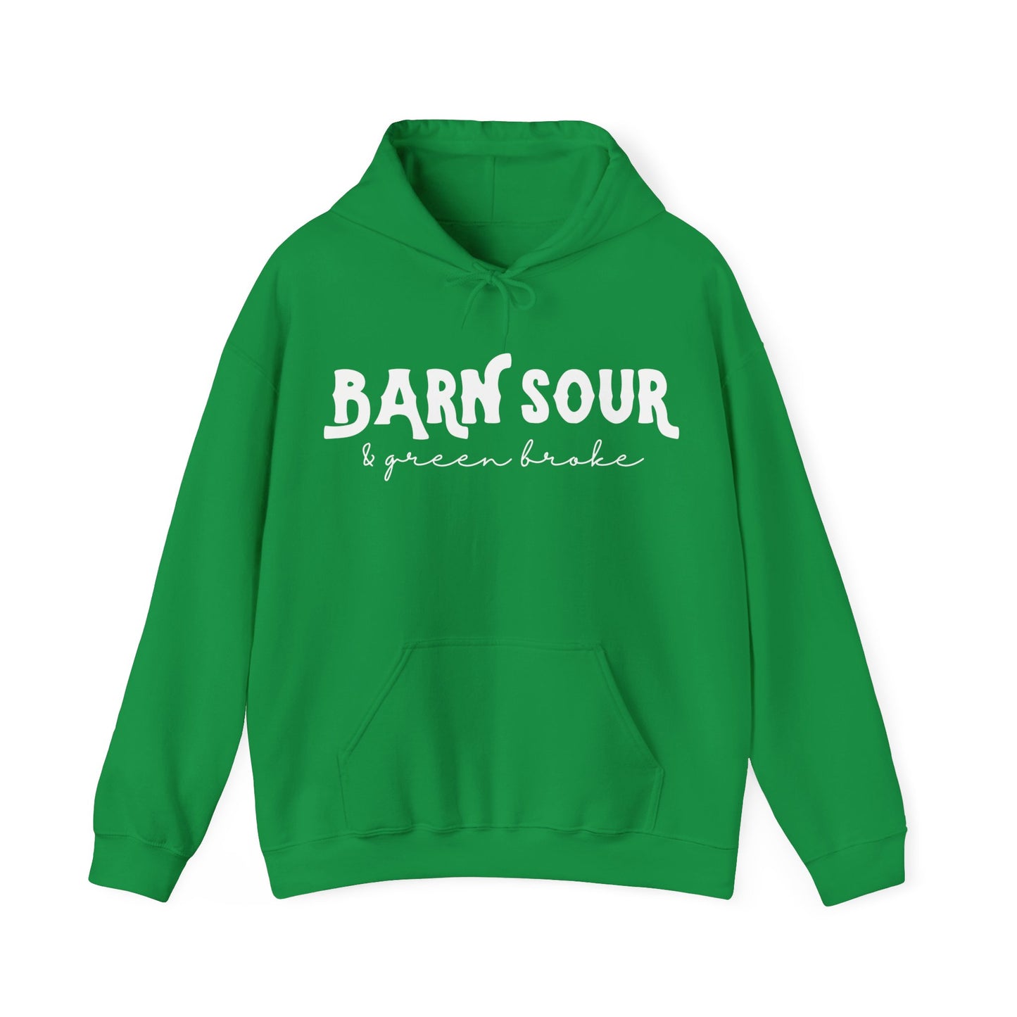 Barn Sour & Green Broke Hooded Sweatshirt