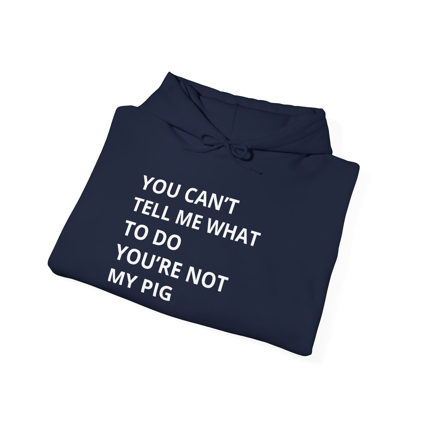 YOU CAN'T TELL ME WHAT TO DO HOODIE