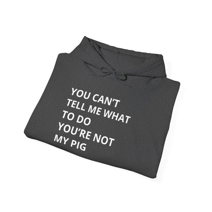 YOU CAN'T TELL ME WHAT TO DO HOODIE