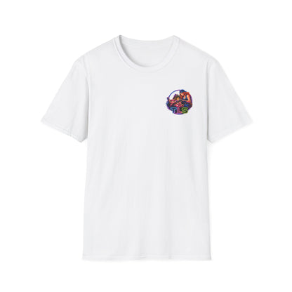 TLS Neon Girl T-Shirt — Neon Retro Gaming Crew Tee