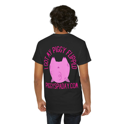 I got my piggy flipped! Unisex Heavy Cotton Tee