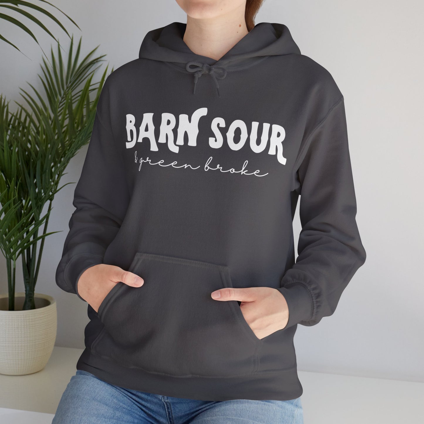 Barn Sour & Green Broke Hooded Sweatshirt