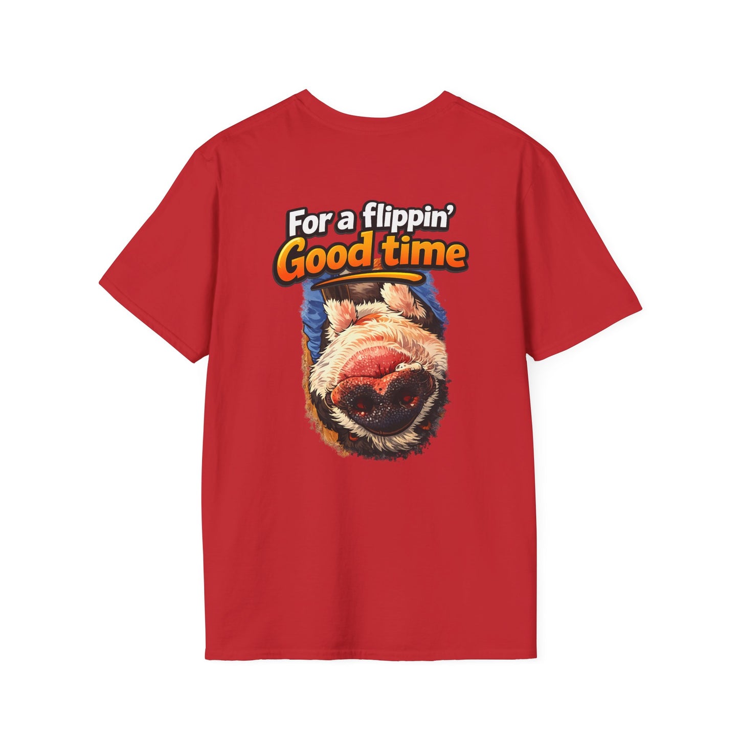 T-Shirt — "For a Flippin' Good Time" Sloth Graphic Tee