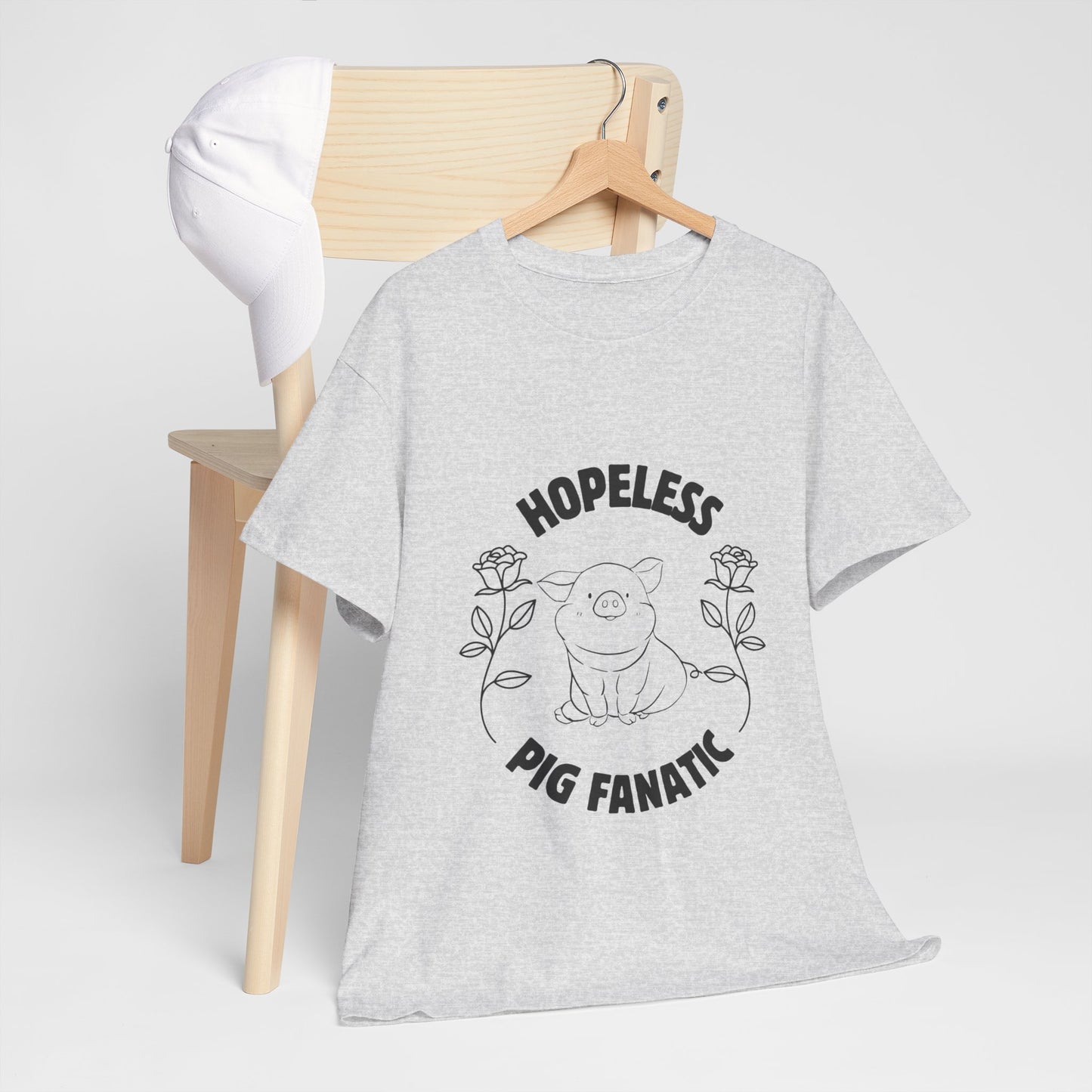 Hopeless Pig Fanatic Unisex Heavy Cotton Tee