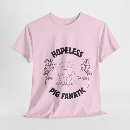 Hopeless Pig Fanatic Unisex Heavy Cotton Tee