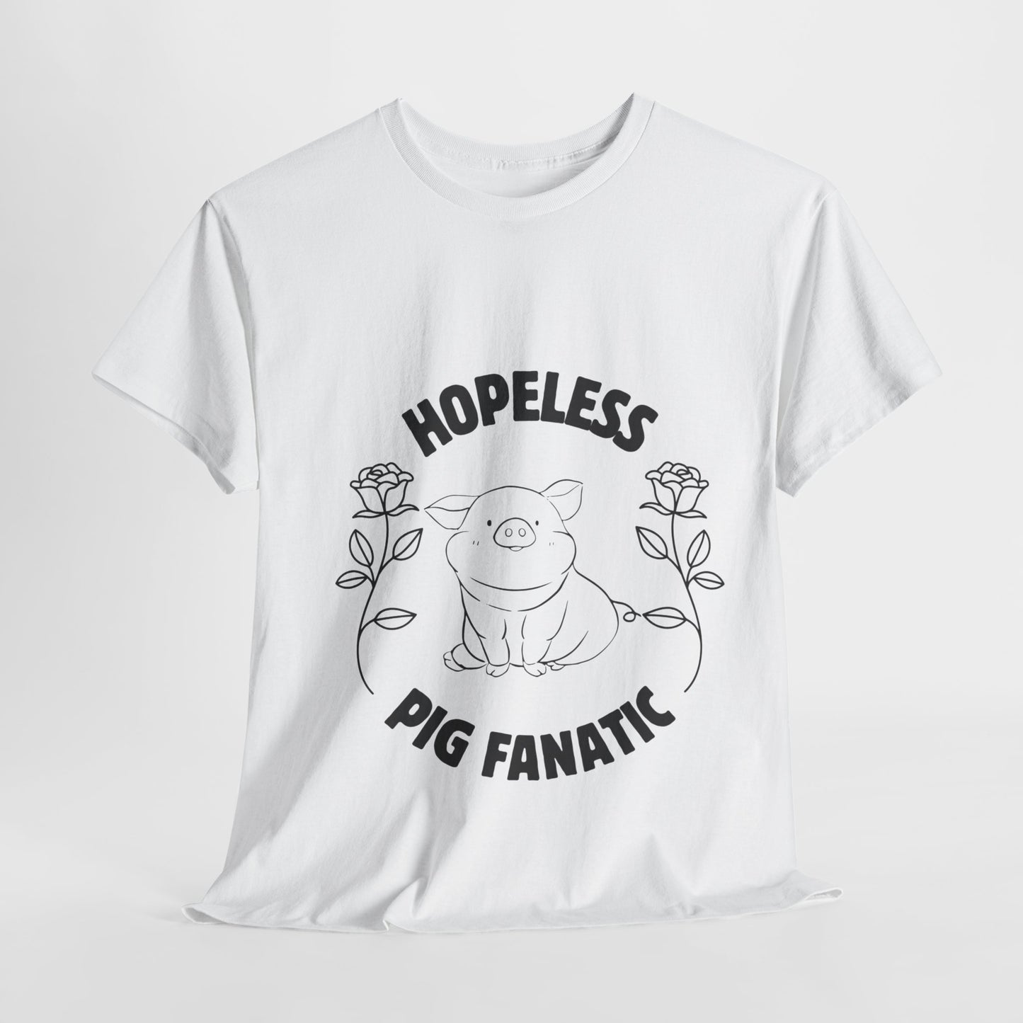 Hopeless Pig Fanatic Unisex Heavy Cotton Tee