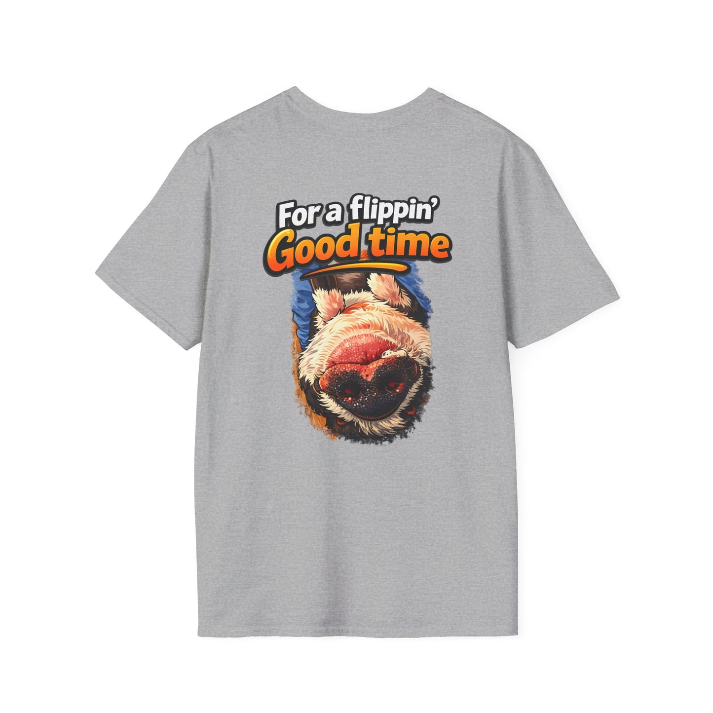 T-Shirt — "For a Flippin' Good Time" Sloth Graphic Tee