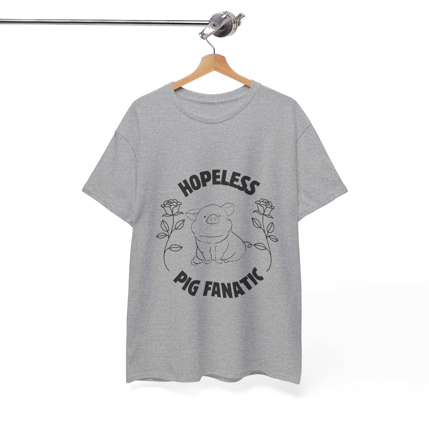 Hopeless Pig Fanatic Unisex Heavy Cotton Tee