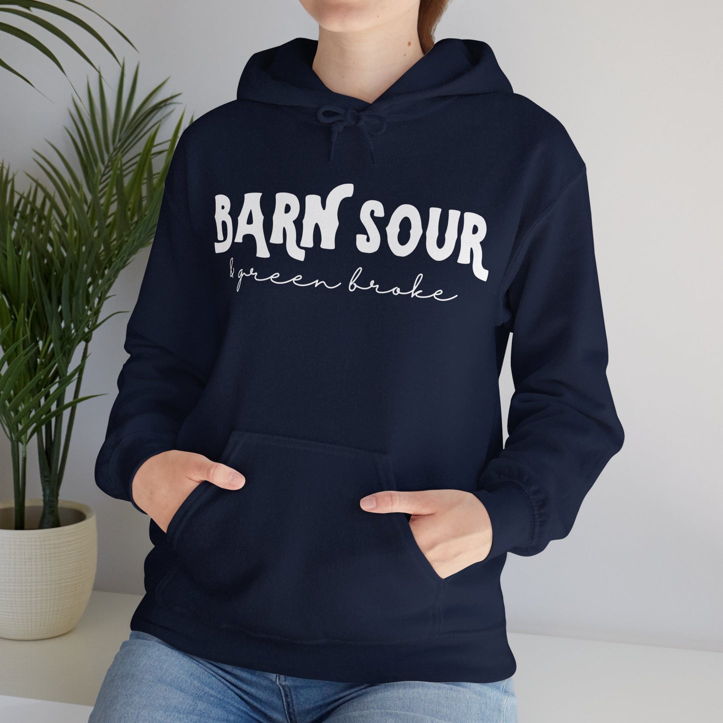 Barn Sour & Green Broke Hooded Sweatshirt