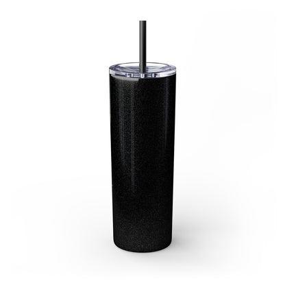 Savage Pig Skinny Tumbler with Straw, 20oz