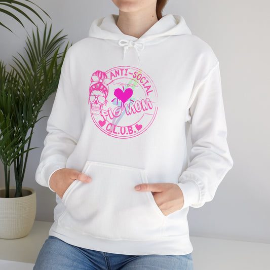 Anti-Social Pig Mom Club Hooded Sweatshirt