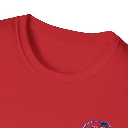 TLS Neon Girl T-Shirt — Neon Retro Gaming Crew Tee