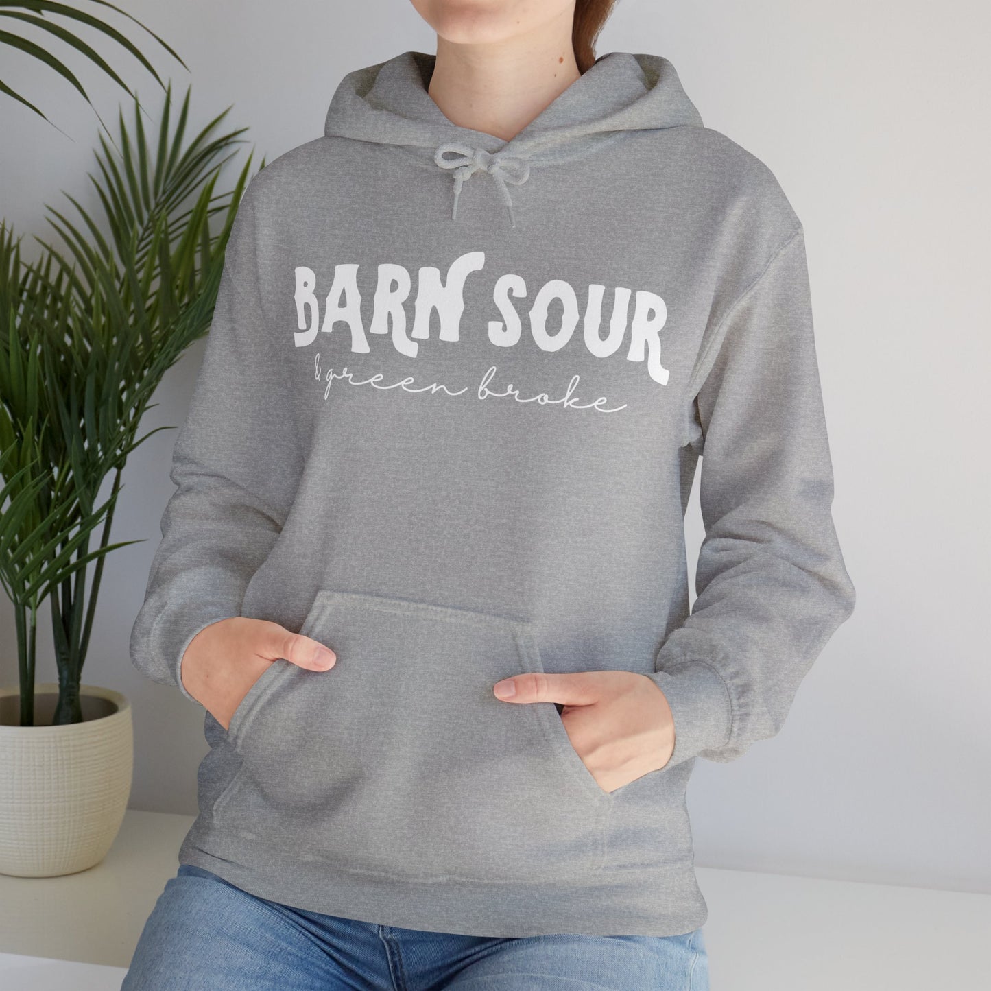 Barn Sour & Green Broke Hooded Sweatshirt