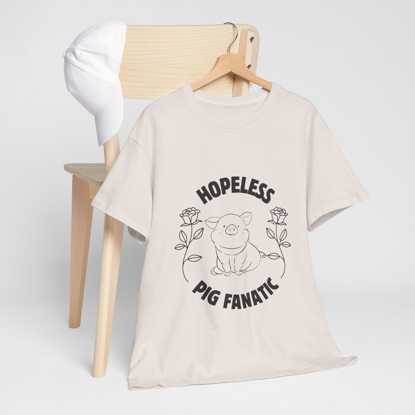 Hopeless Pig Fanatic Unisex Heavy Cotton Tee