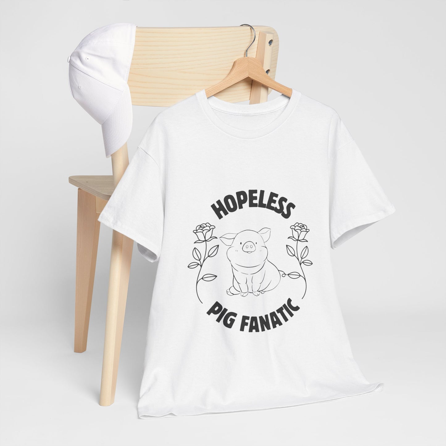 Hopeless Pig Fanatic Unisex Heavy Cotton Tee