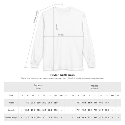Long Sleeve T-Shirt — Colorful "TLS" Pig Logo, Cute PiggySpaDay Graphic