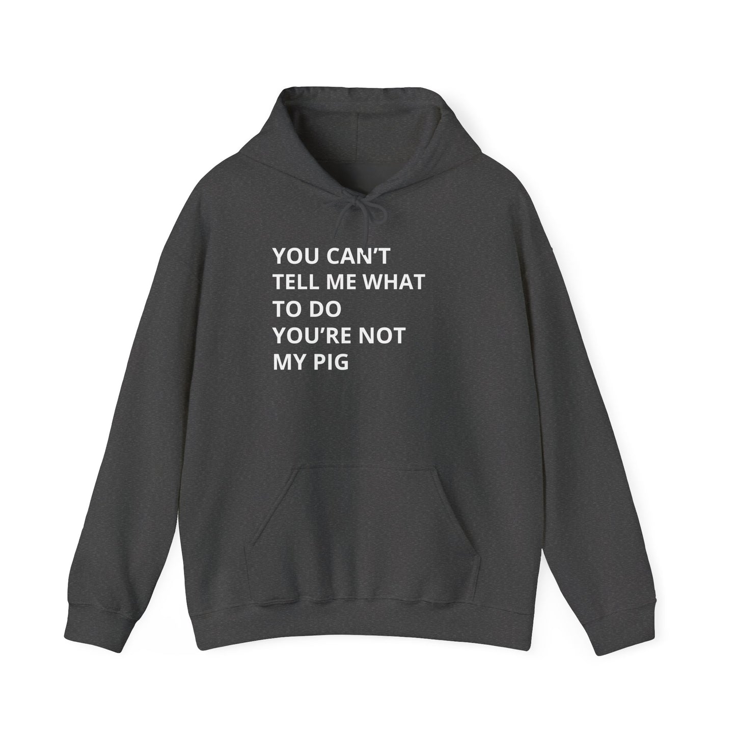 YOU CAN'T TELL ME WHAT TO DO HOODIE