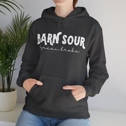 Barn Sour & Green Broke Hooded Sweatshirt