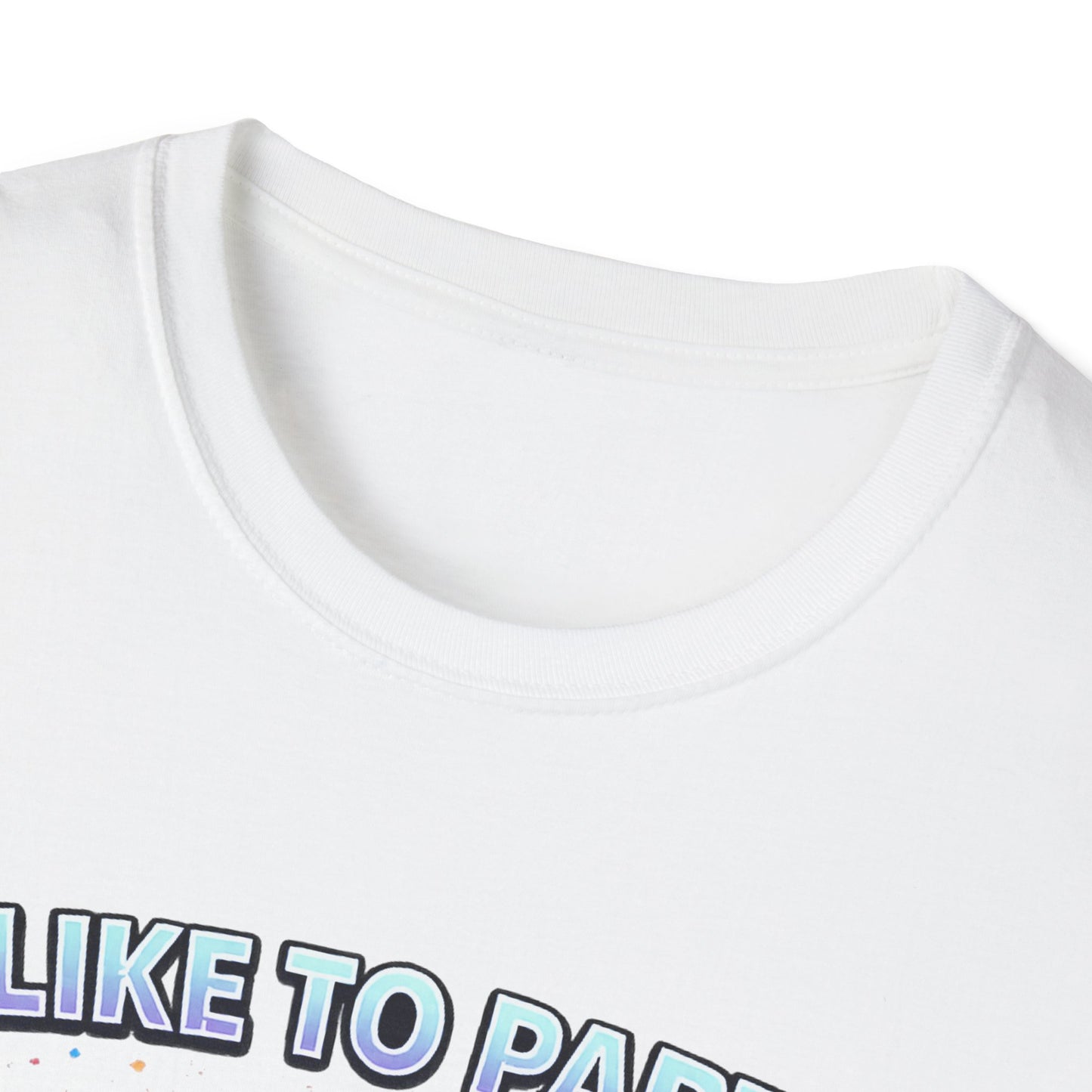 I Like to Party T-Shirt — Funny Mini Pig Couch & Snacks Graphic Tee