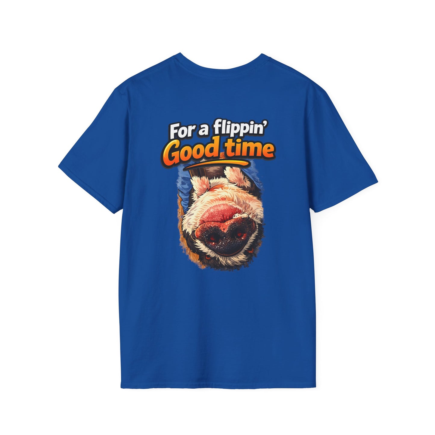 T-Shirt — "For a Flippin' Good Time" Sloth Graphic Tee