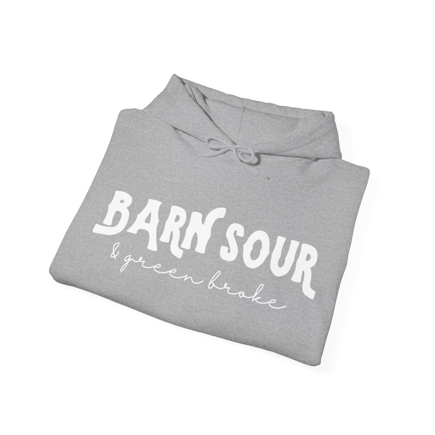 Barn Sour & Green Broke Hooded Sweatshirt