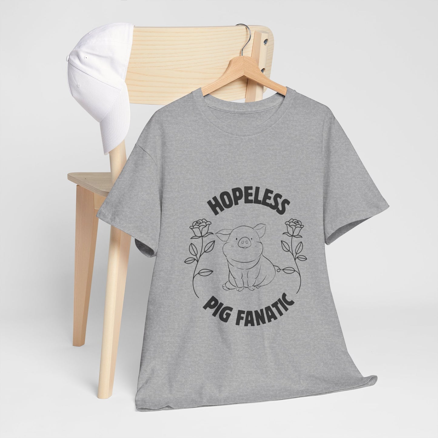 Hopeless Pig Fanatic Unisex Heavy Cotton Tee