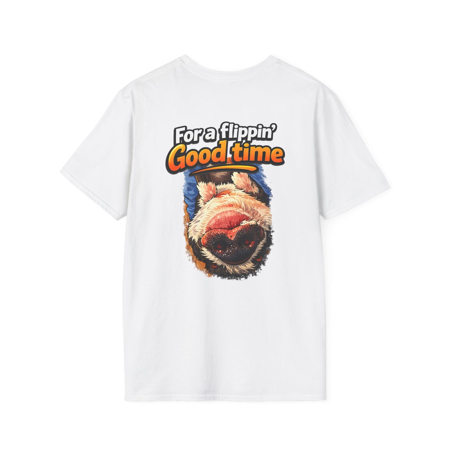 T-Shirt — "For a Flippin' Good Time" Sloth Graphic Tee