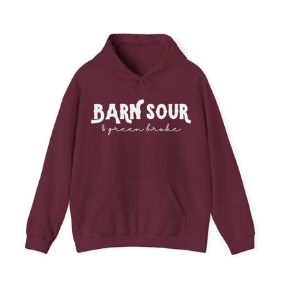 Barn Sour & Green Broke Hooded Sweatshirt