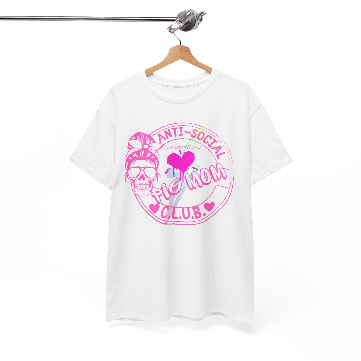 Anti Social Pig Mom Club TShirt