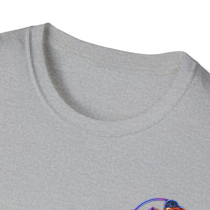 TLS Neon Girl T-Shirt — Neon Retro Gaming Crew Tee