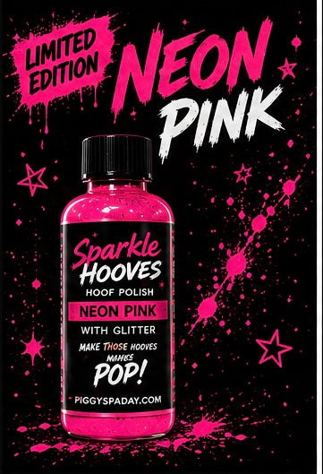 Sparkle Hooves™ Limited Edition Neon + Glitter Hoof Polish