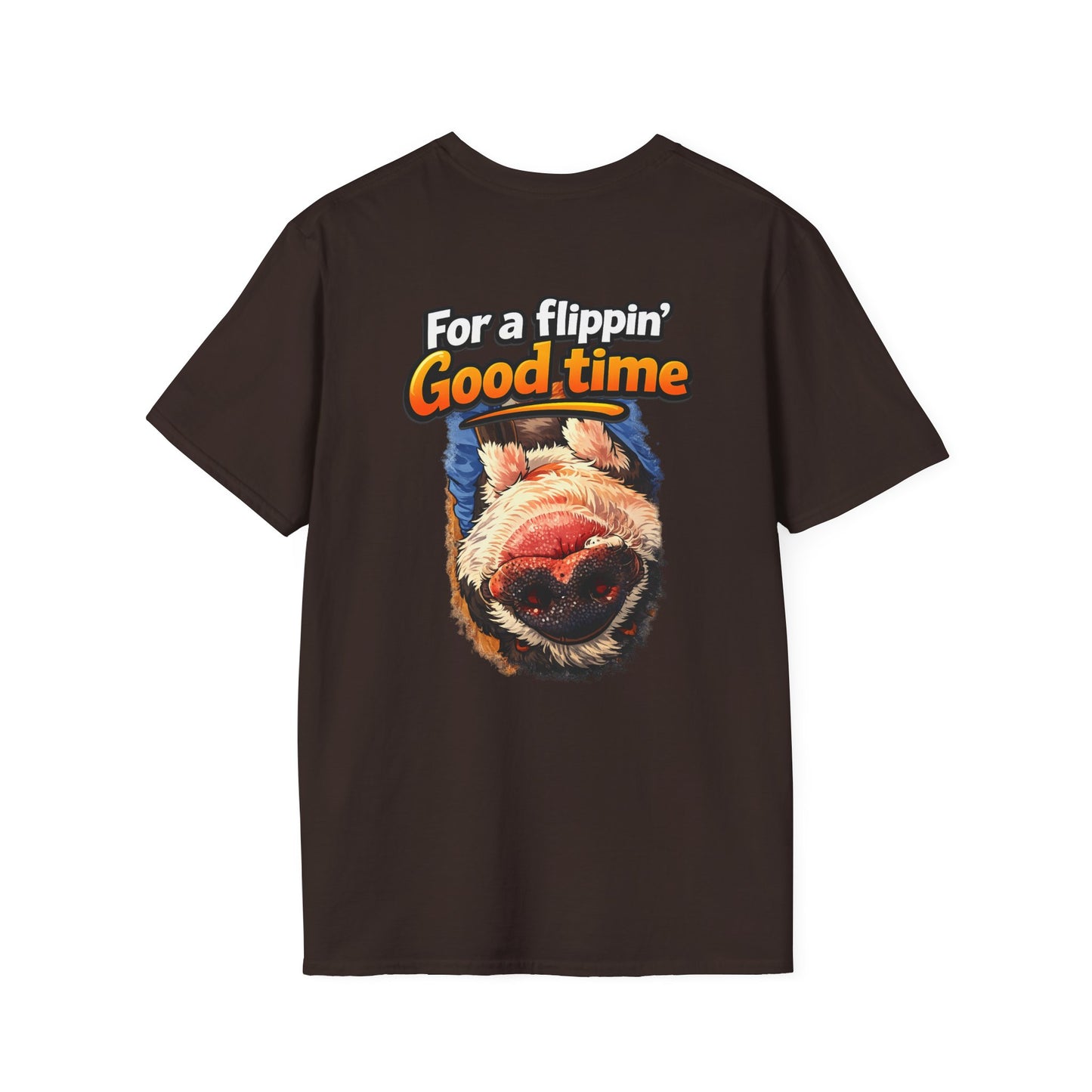T-Shirt — "For a Flippin' Good Time" Sloth Graphic Tee