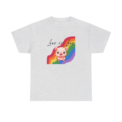 Love is Love Unisex Heavy Cotton Tee