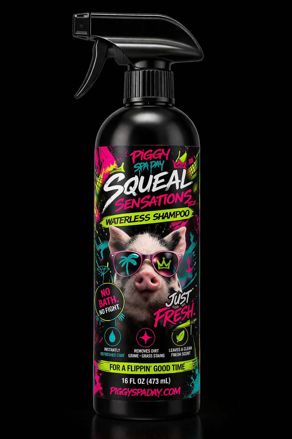 Squeal Sensations Waterless Shampoo