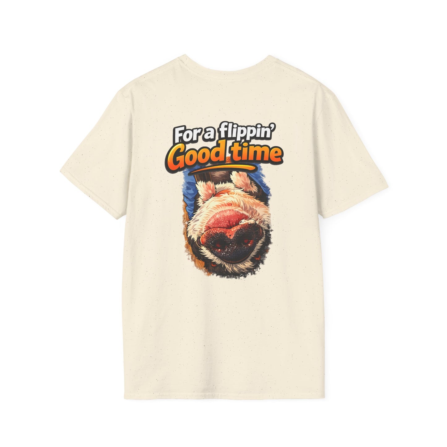 T-Shirt — "For a Flippin' Good Time" Sloth Graphic Tee
