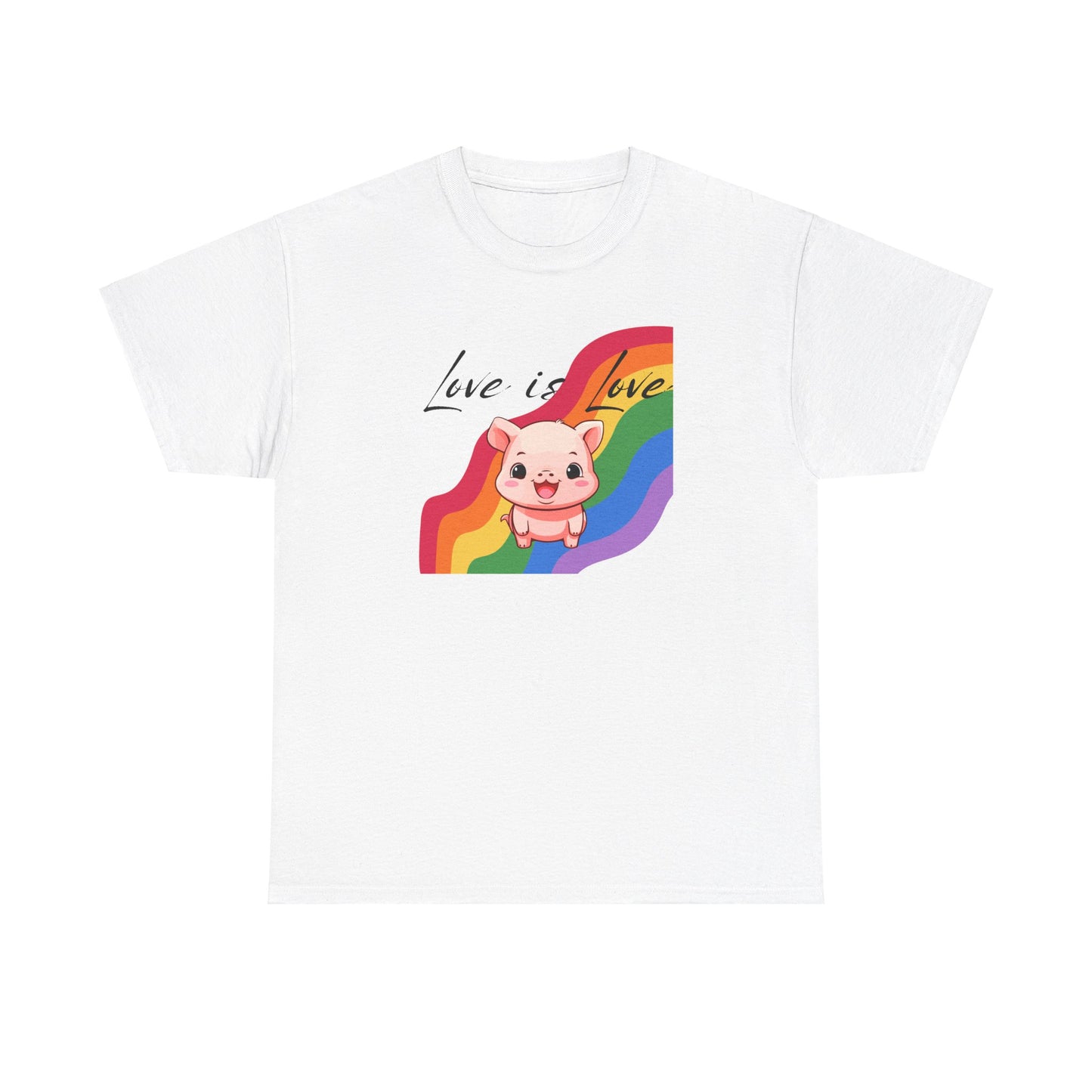 Love is Love Unisex Heavy Cotton Tee