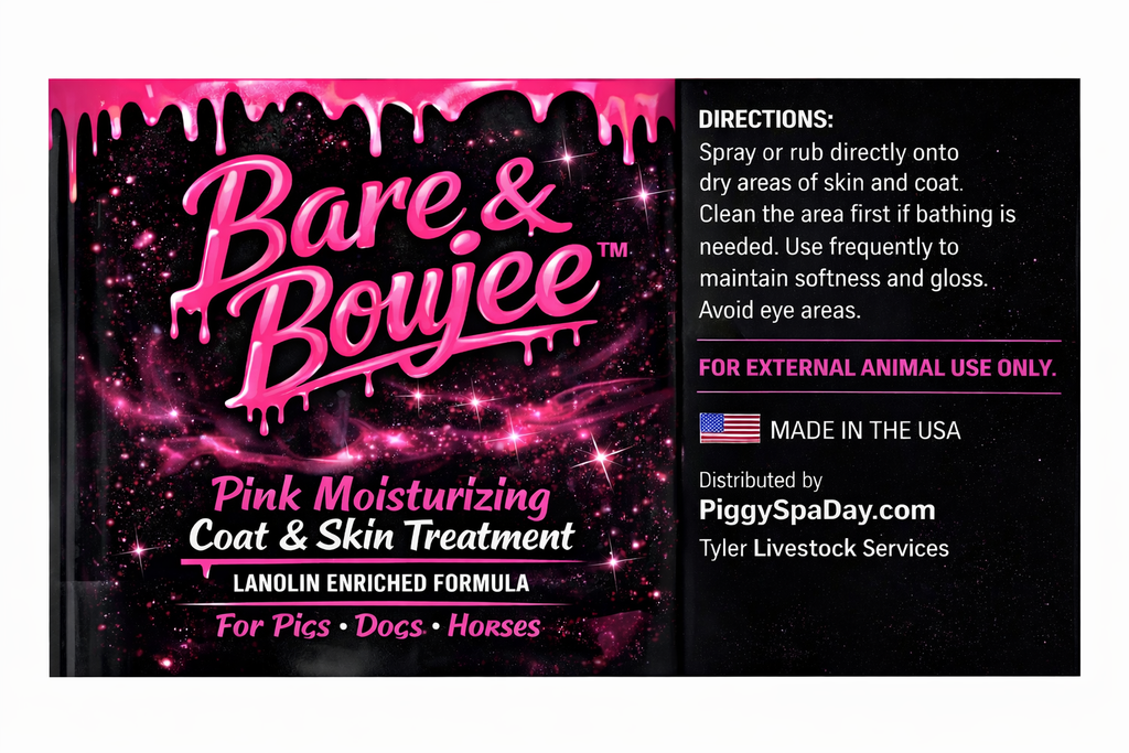 Bare & Boujee™

Pink Moisturizing Coat & Skin Treatment