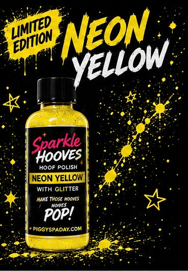 Sparkle Hooves™ Limited Edition Neon + Glitter Hoof Polish