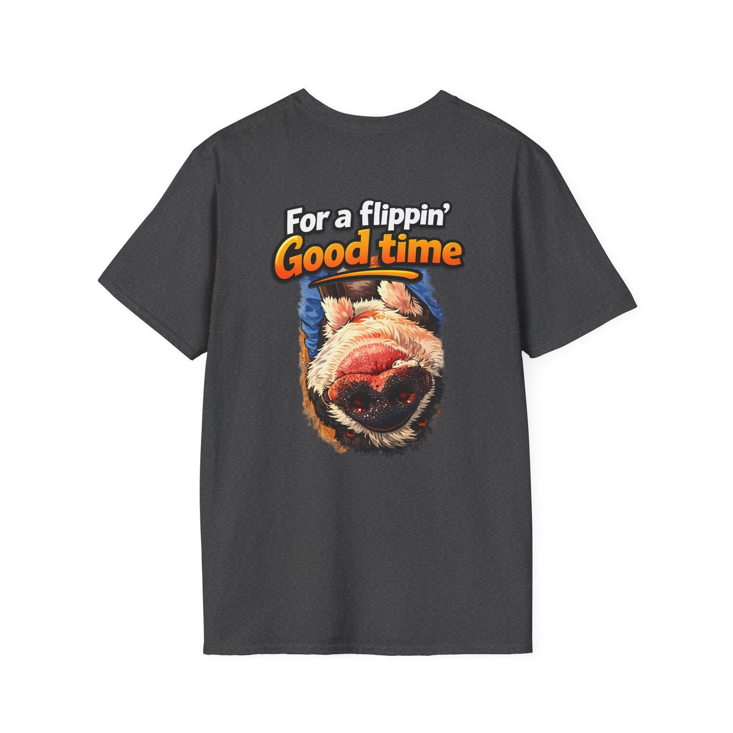 T-Shirt — "For a Flippin' Good Time" Sloth Graphic Tee
