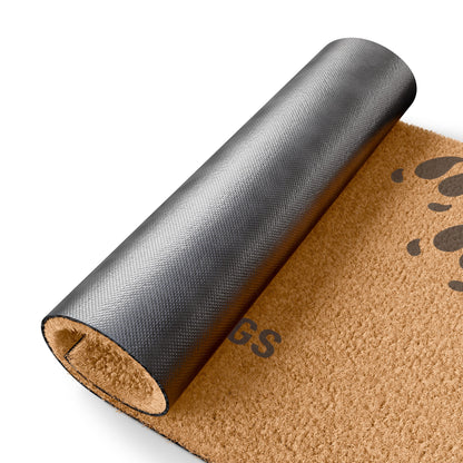 There's a bunch of big ass pigs Door mat