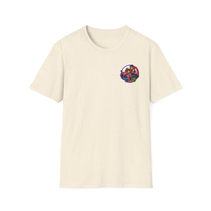 TLS Neon Girl T-Shirt — Neon Retro Gaming Crew Tee