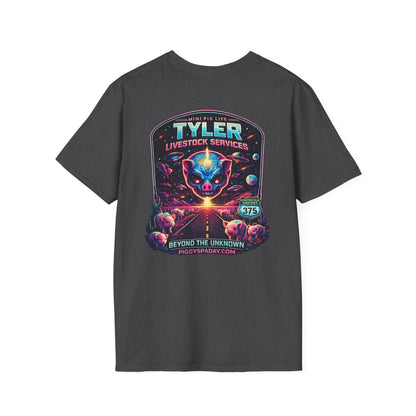Tyler Livestock Services Sci‑Fi Pig Graphic T-Shirt