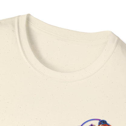 TLS Neon Girl T-Shirt — Neon Retro Gaming Crew Tee